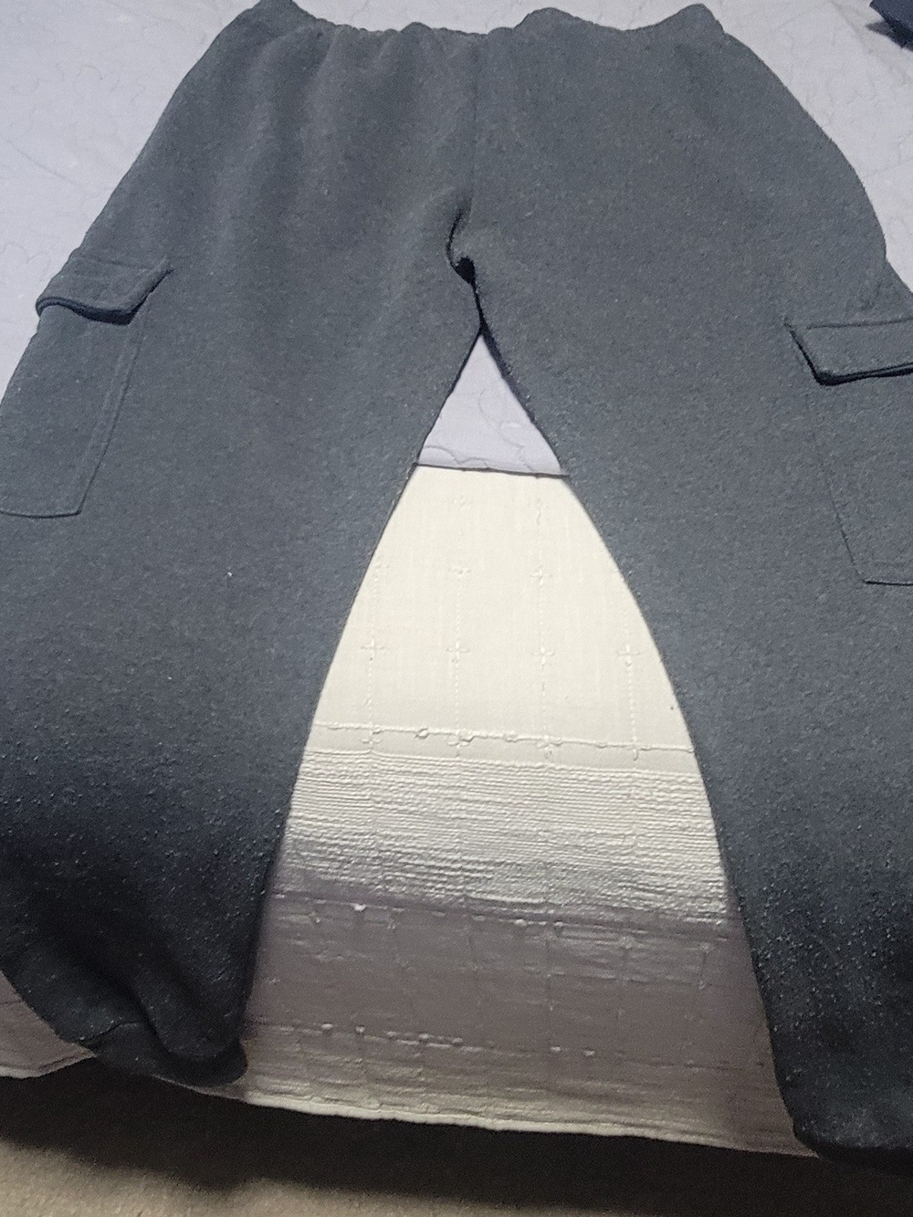 Ultra Performance Men’s Cargo Fleece Joggers Gray XL
